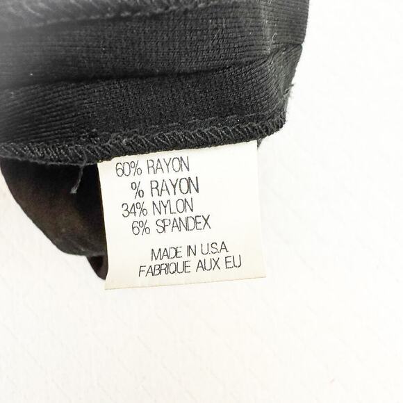 Theory Little Black Strap Sleeveless Dress Pockets Button Detail Size Small - Picture 3 of 6